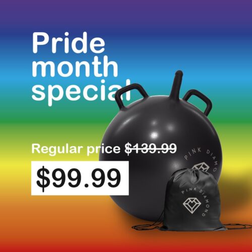 Limited Edition Magic Ball with Cock Ring (Black)